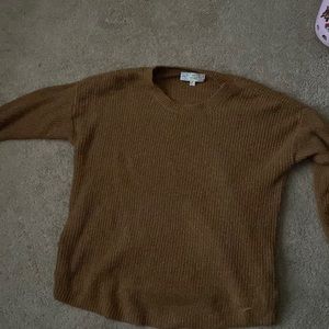 Brown sweater